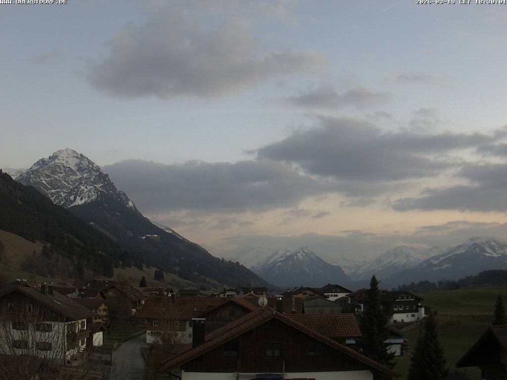 Archiv Foto Webcam Schöllang