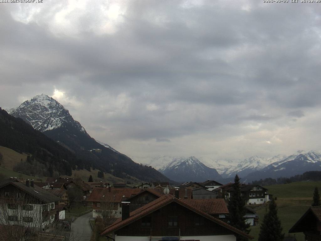 Archived image Webcam Schöllang Rubihorn