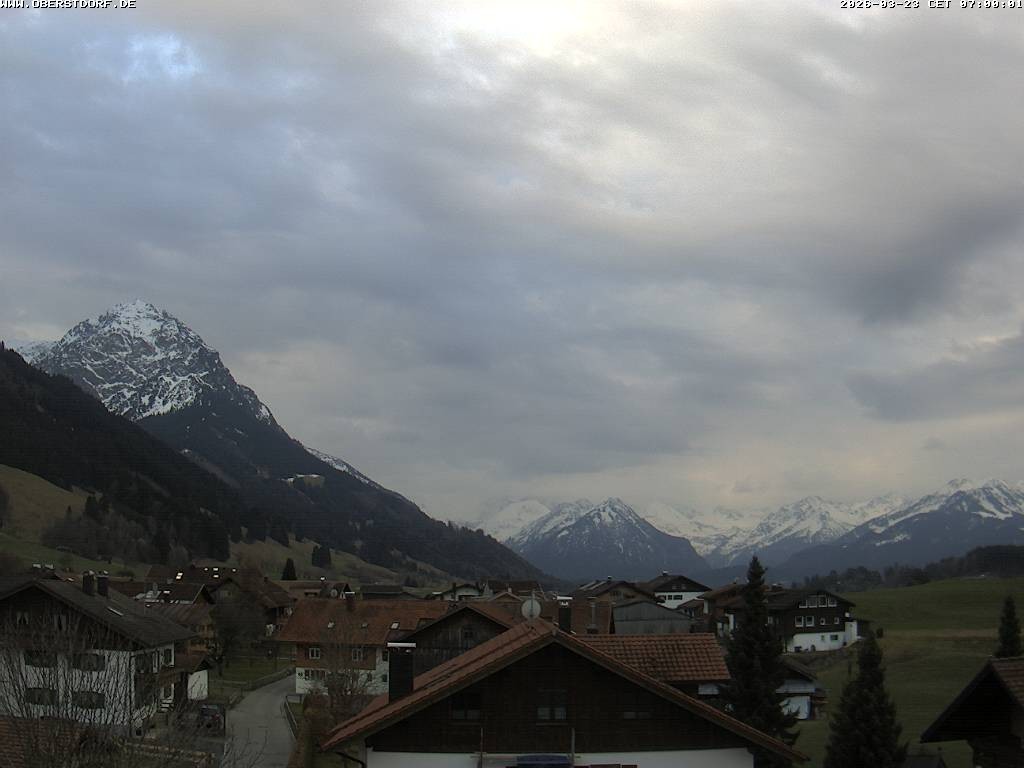 Archived image Webcam Schöllang Rubihorn