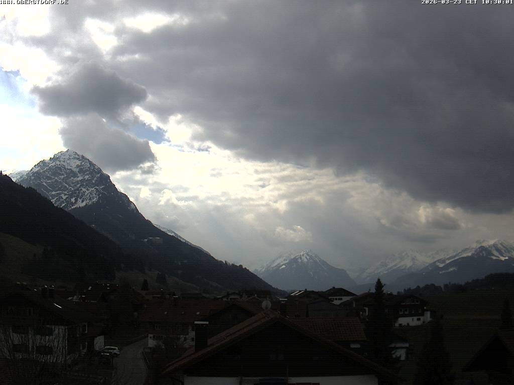 Archived image Webcam Schöllang Rubihorn