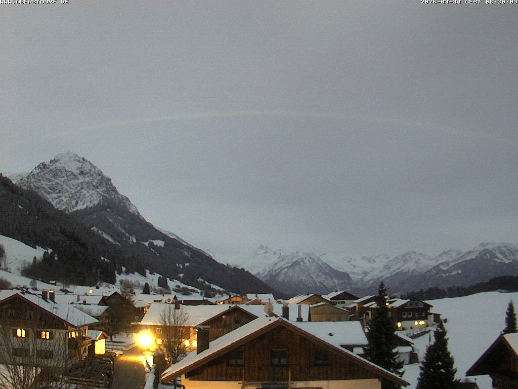 Archiv Foto Webcam Schöllang