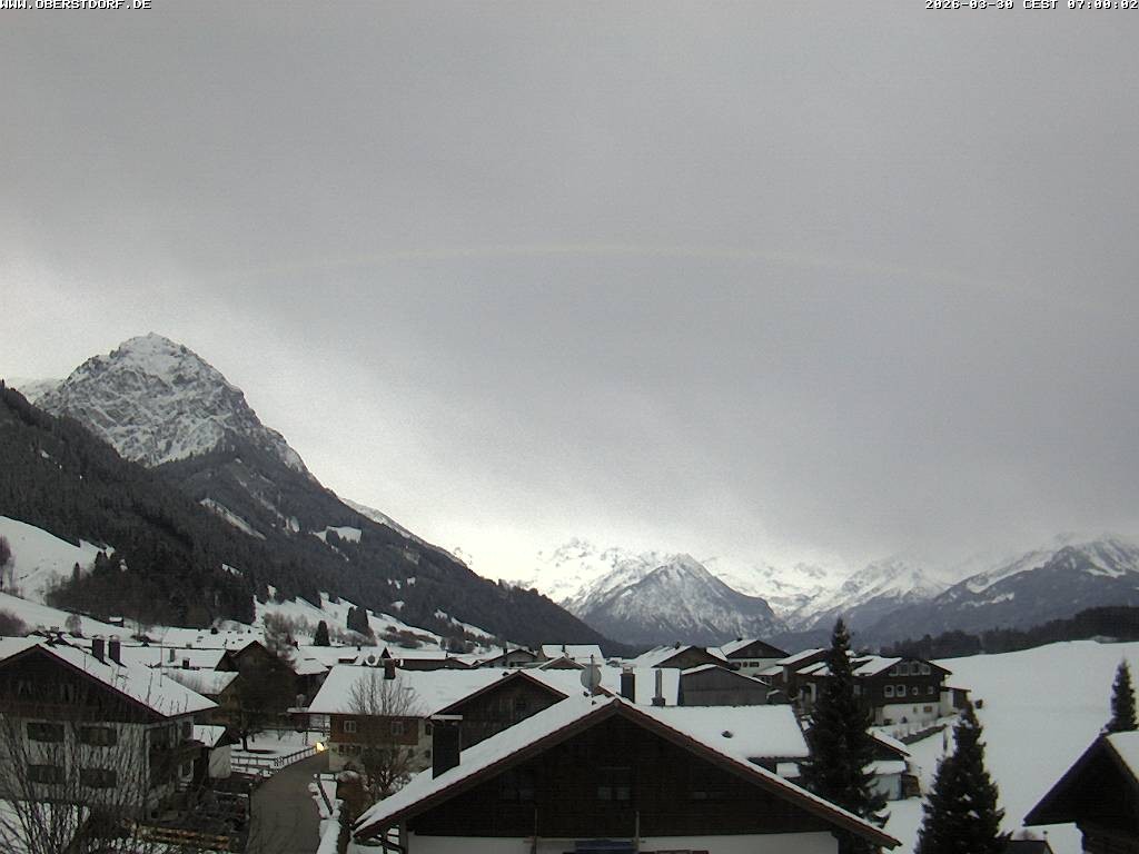 Archiv Foto Webcam Schöllang