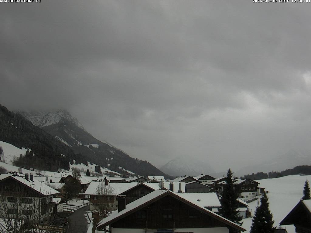 Archiv Foto Webcam Schöllang