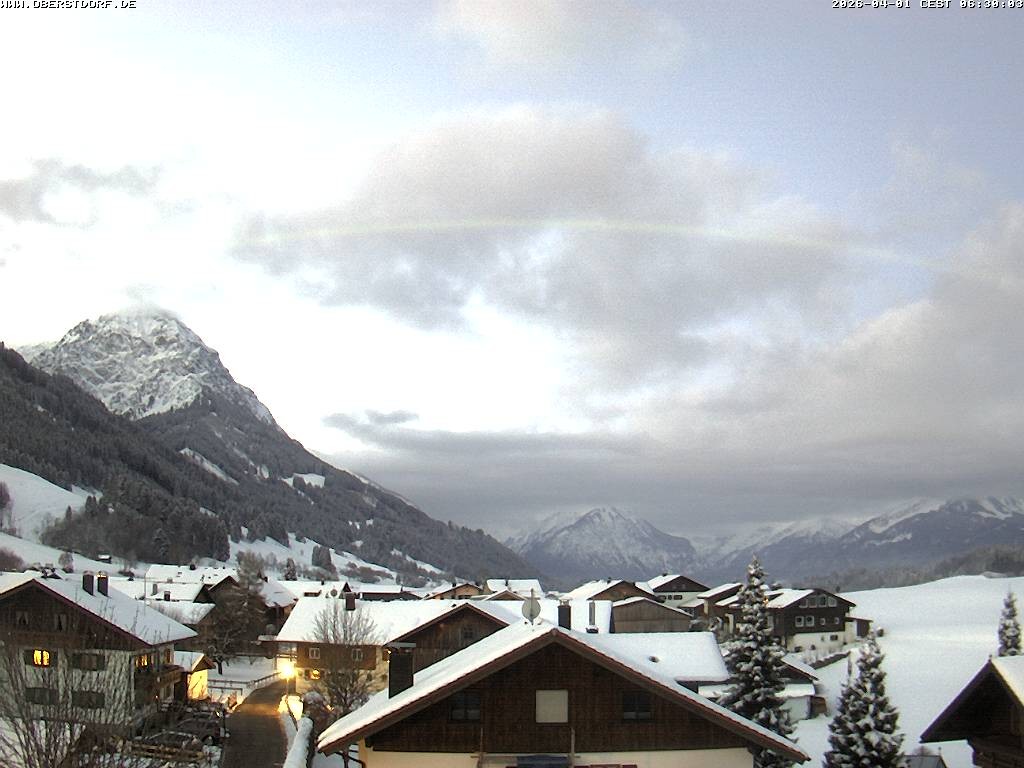 Archiv Foto Webcam Schöllang