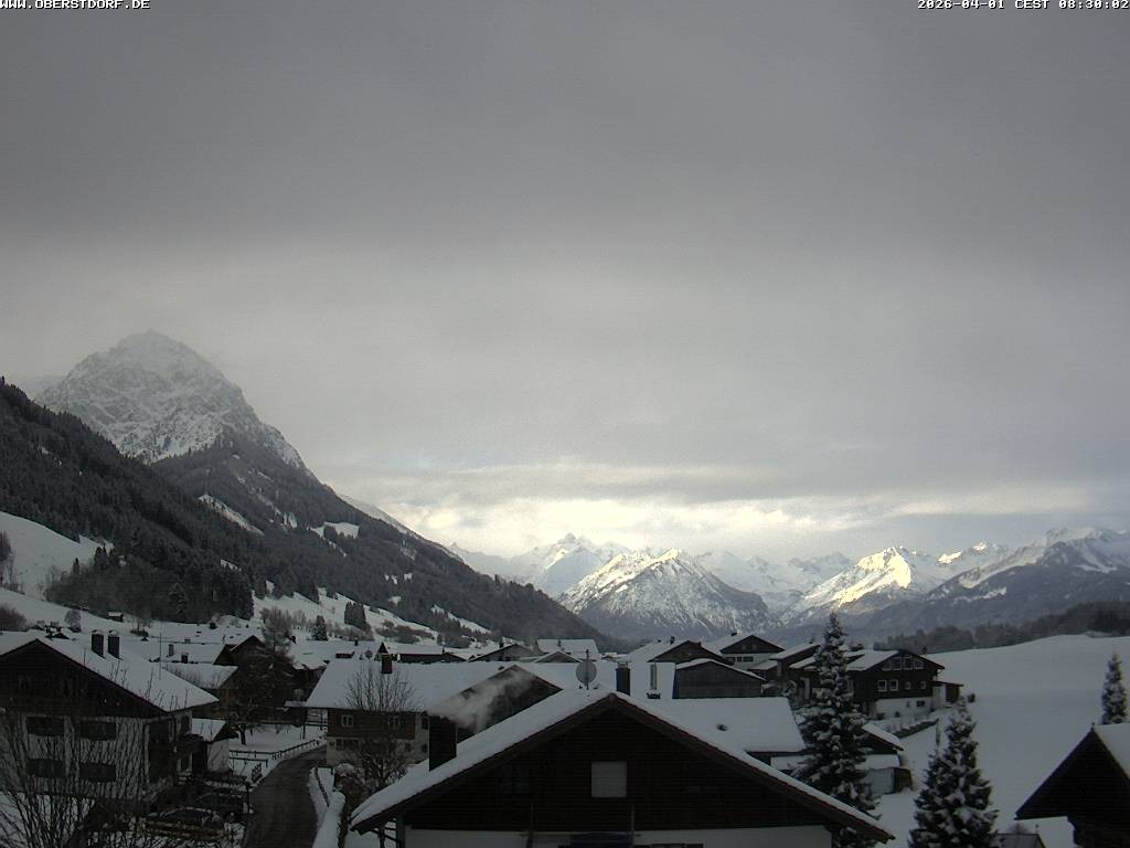 Archiv Foto Webcam Schöllang