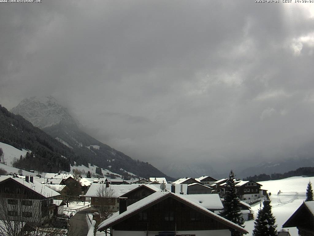 Archiv Foto Webcam Schöllang