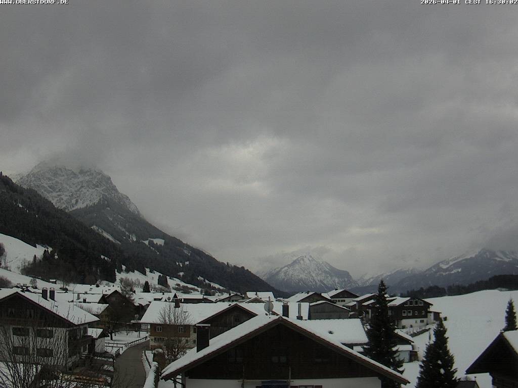 Archiv Foto Webcam Schöllang