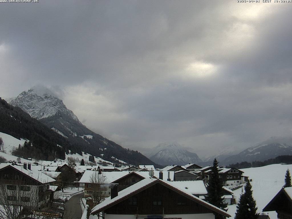 Archiv Foto Webcam Schöllang