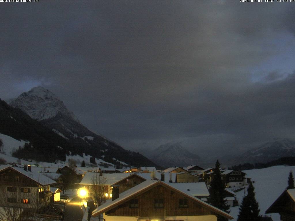 Archiv Foto Webcam Schöllang