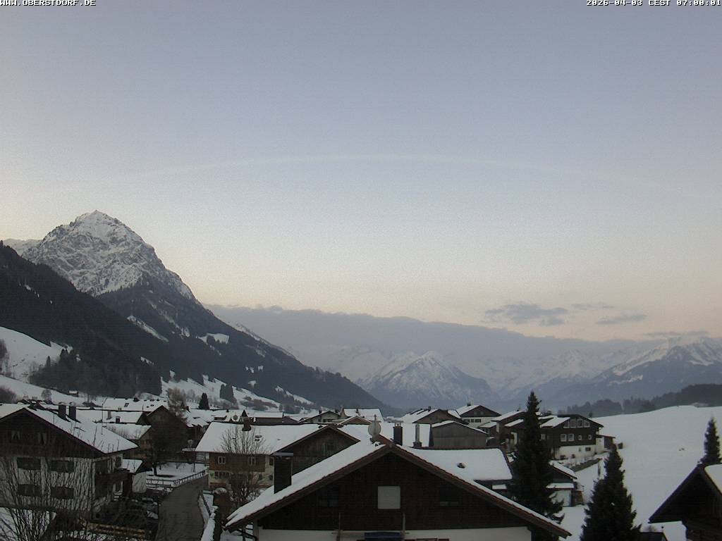 Archiv Foto Webcam Schöllang