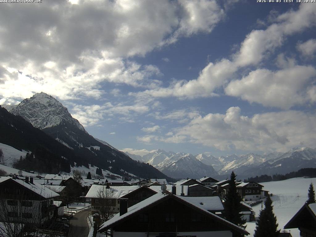 Archiv Foto Webcam Schöllang