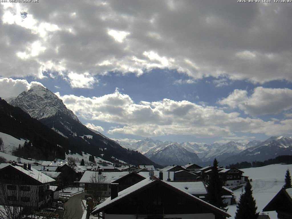 Archiv Foto Webcam Schöllang