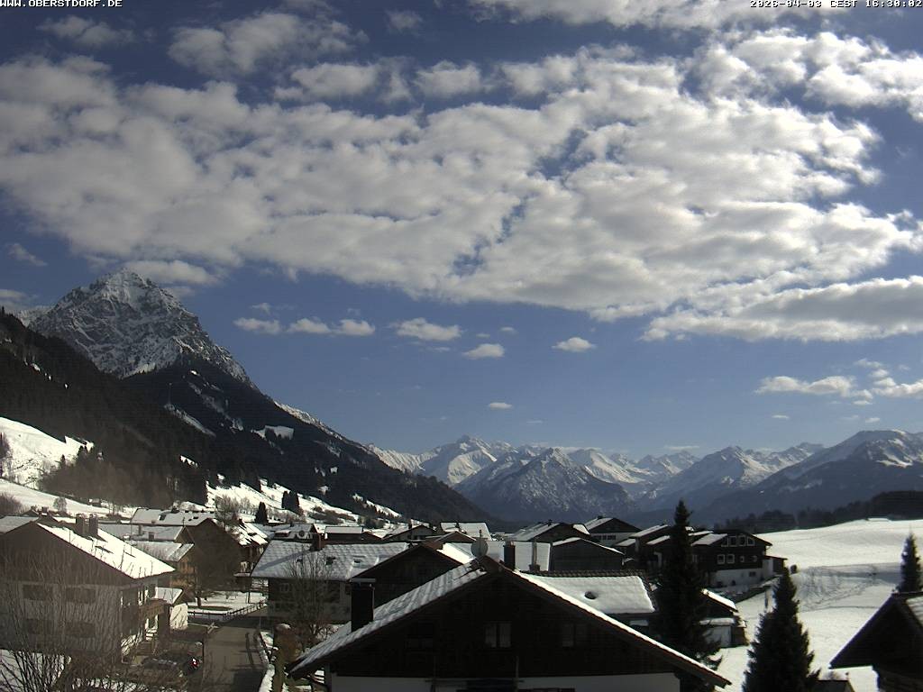 Archiv Foto Webcam Schöllang