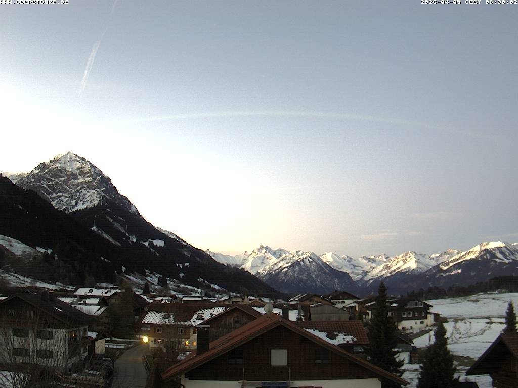 Archiv Foto Webcam Schöllang