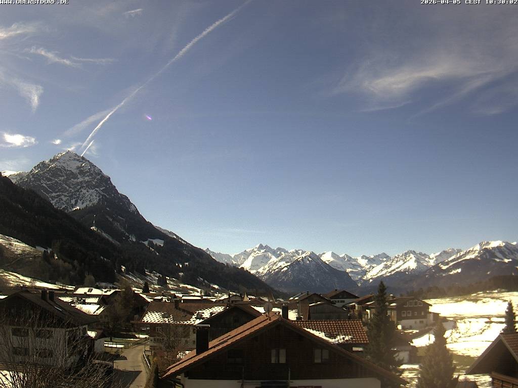 Archiv Foto Webcam Schöllang