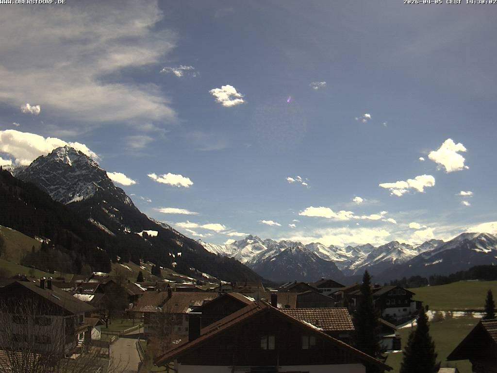 Archiv Foto Webcam Schöllang