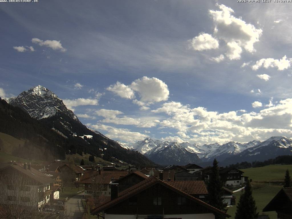 Archiv Foto Webcam Schöllang