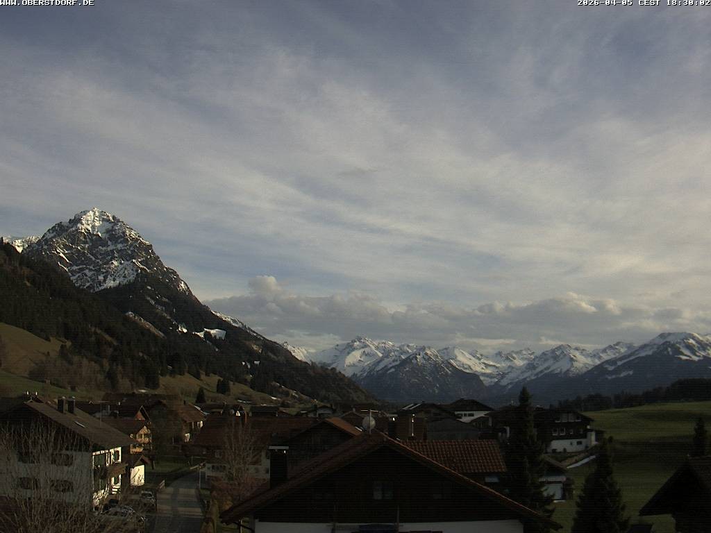 Archiv Foto Webcam Schöllang