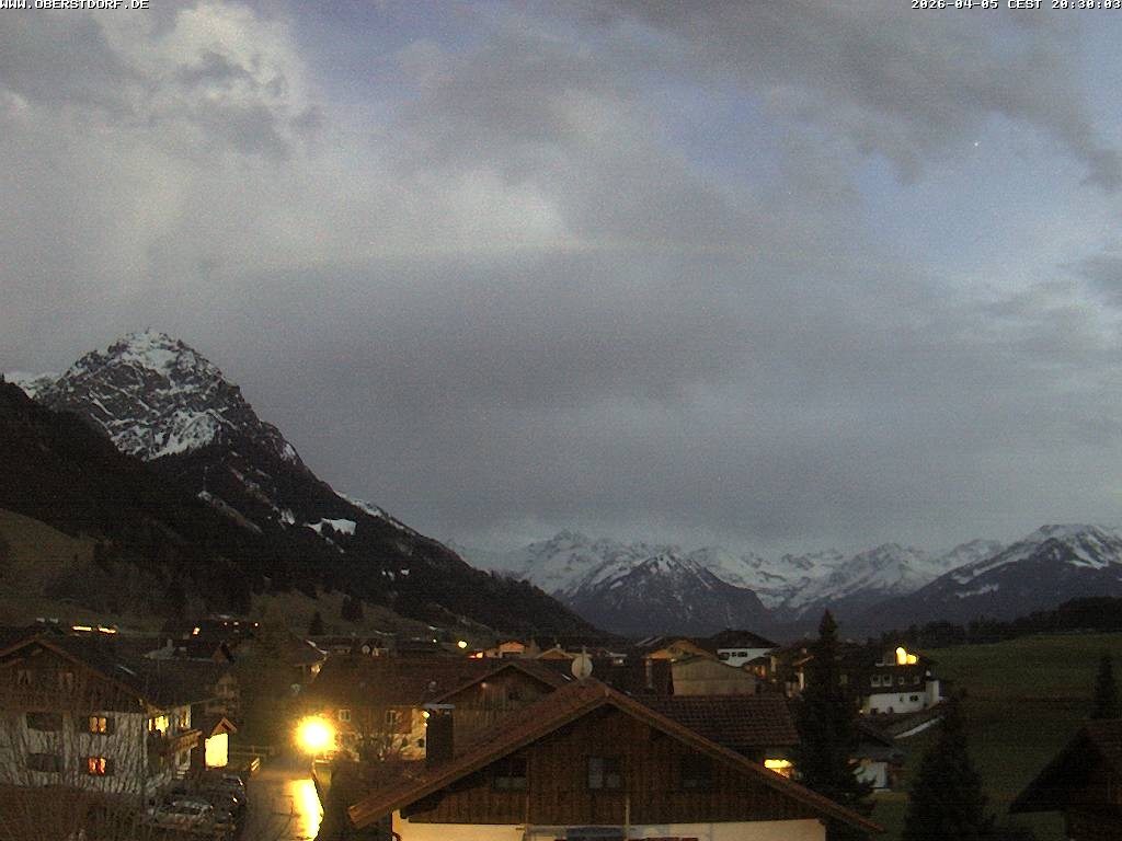 Archiv Foto Webcam Schöllang