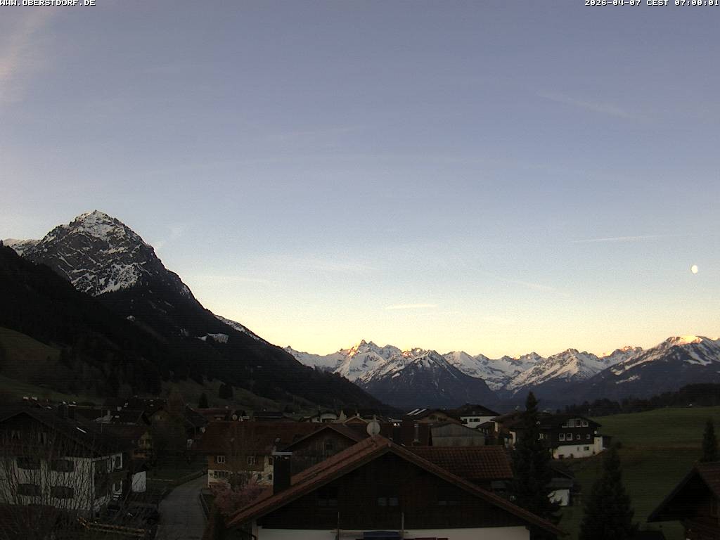 Archiv Foto Webcam Schöllang