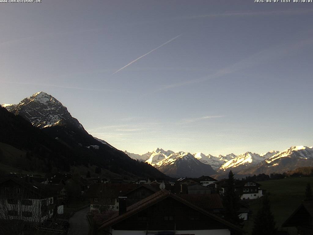 Archiv Foto Webcam Schöllang