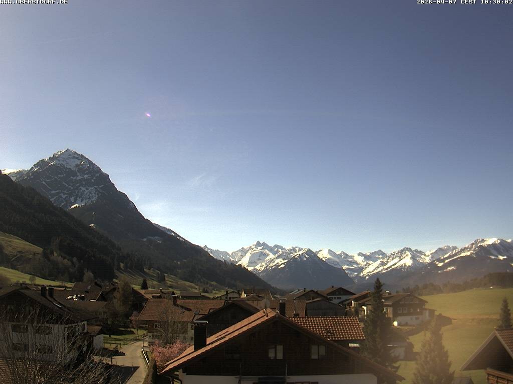 Archiv Foto Webcam Schöllang