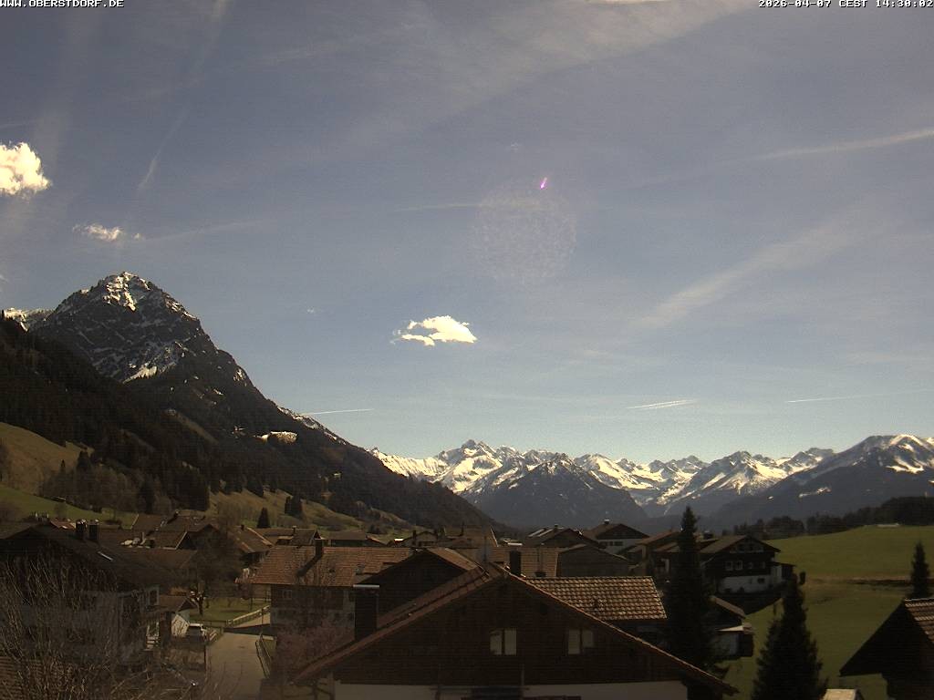 Archiv Foto Webcam Schöllang