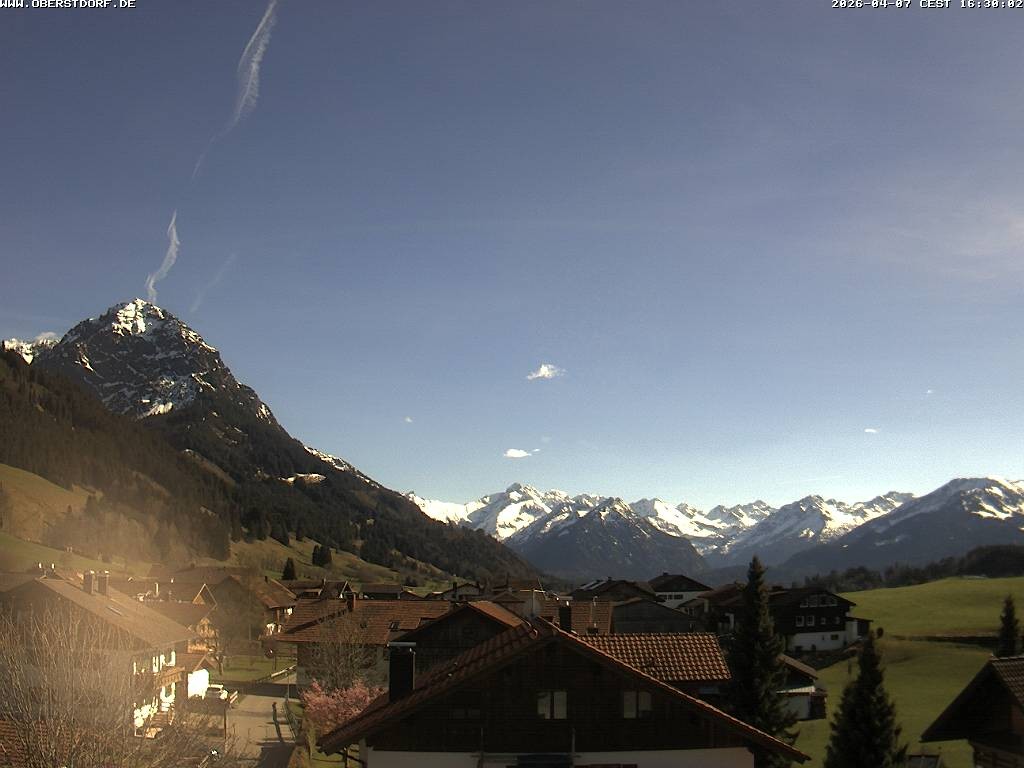 Archiv Foto Webcam Schöllang