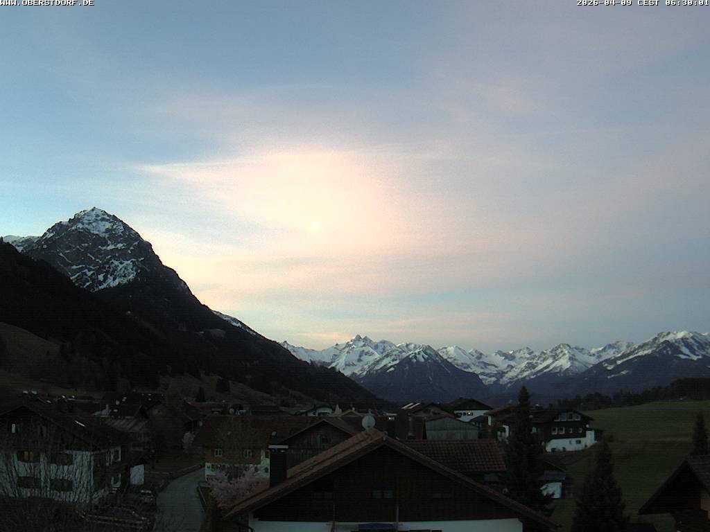 Archiv Foto Webcam Schöllang