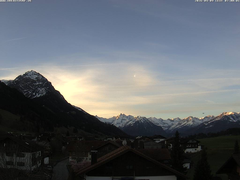 Archiv Foto Webcam Schöllang