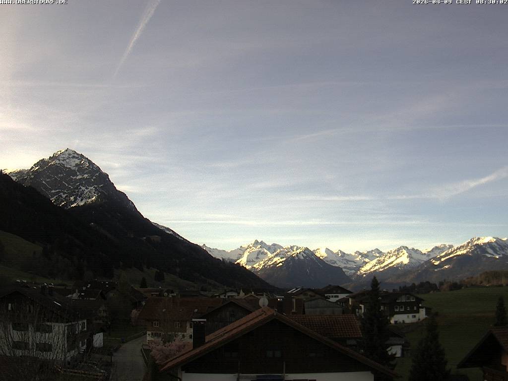 Archiv Foto Webcam Schöllang