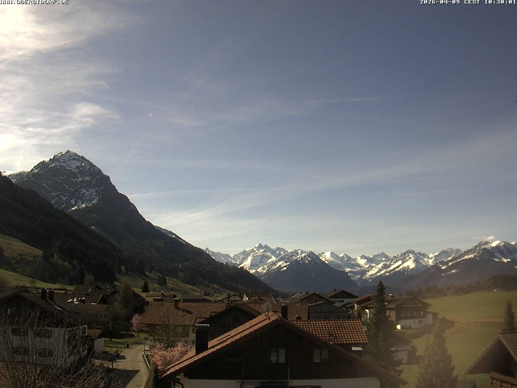 Archiv Foto Webcam Schöllang