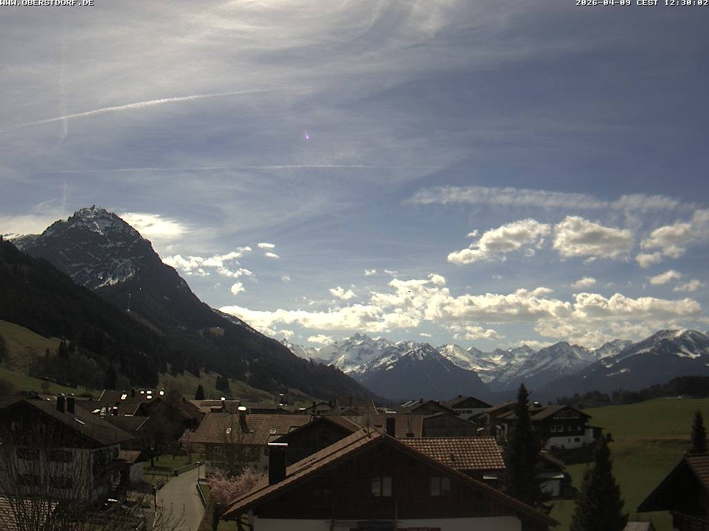 Archiv Foto Webcam Schöllang