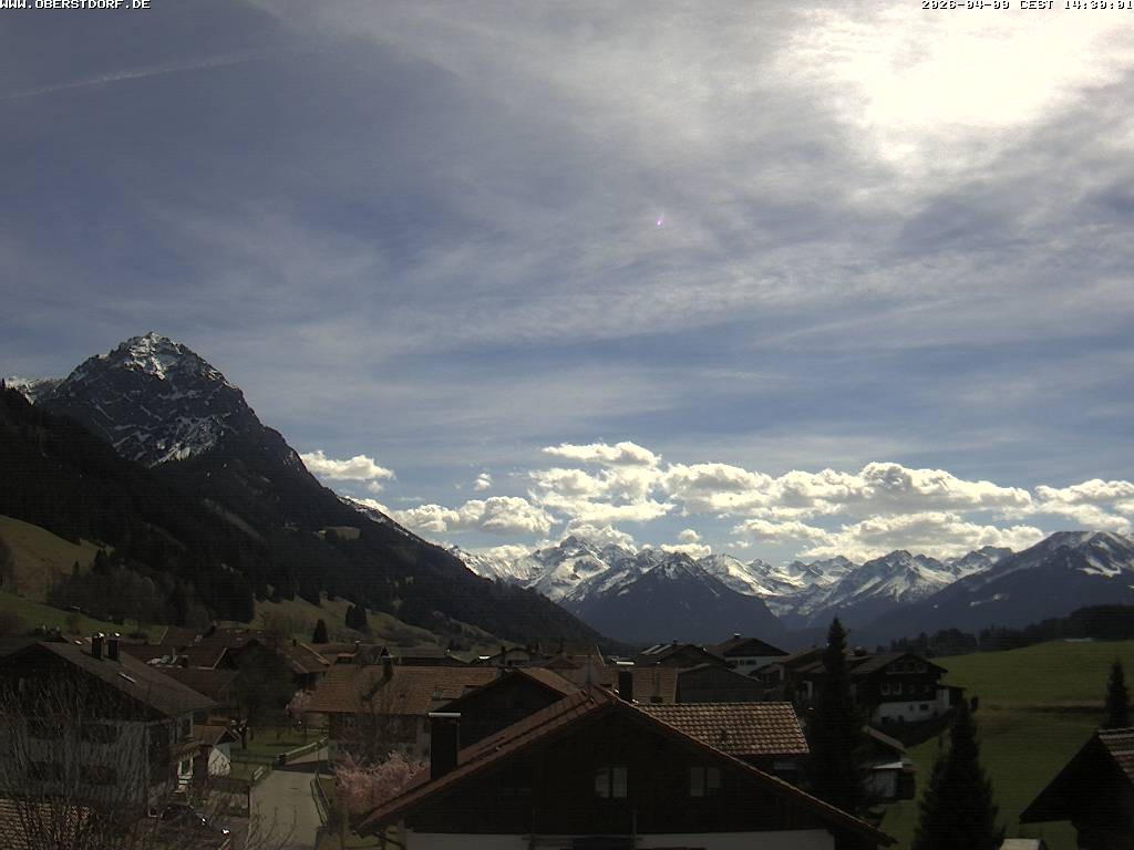 Archiv Foto Webcam Schöllang