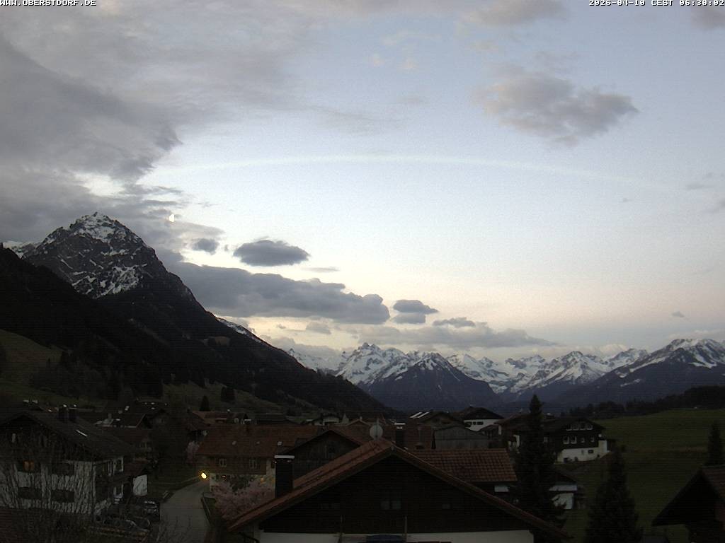 Archiv Foto Webcam Schöllang