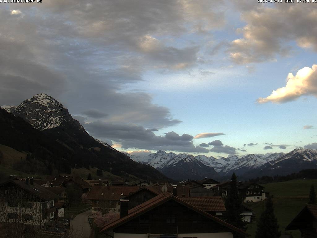 Archiv Foto Webcam Schöllang