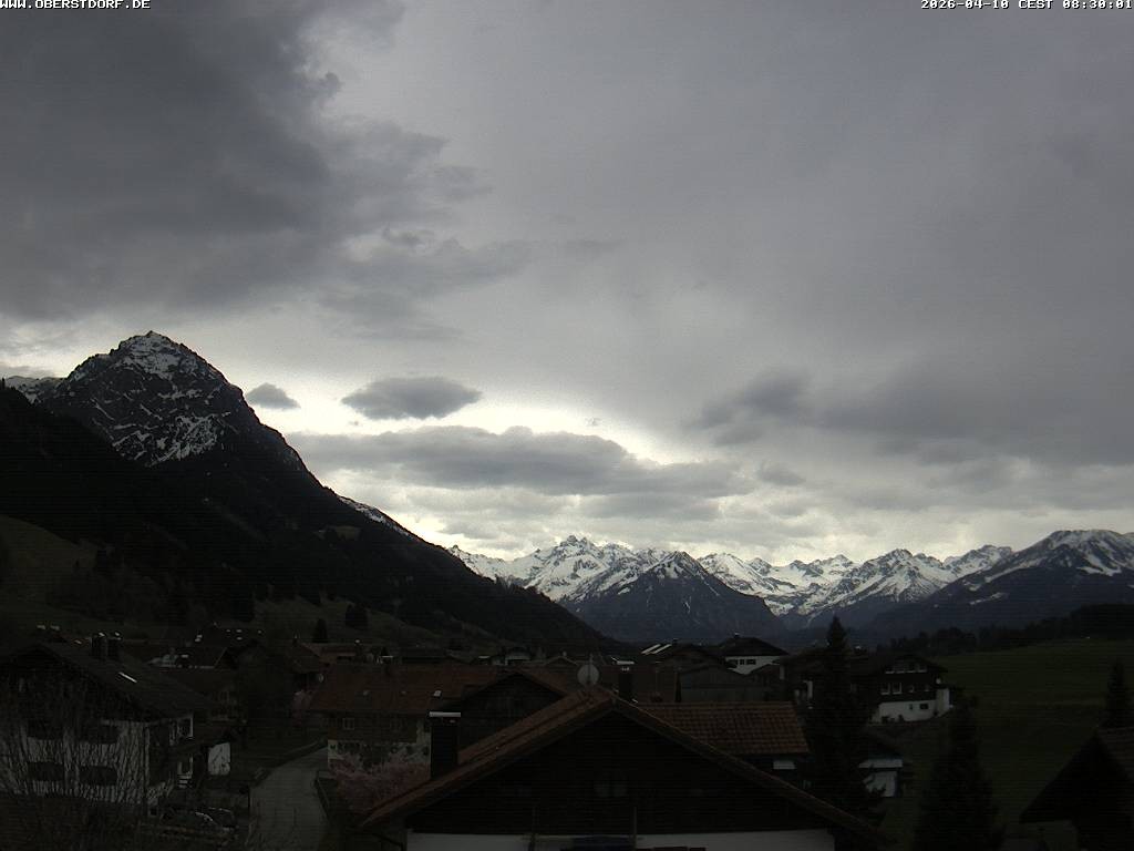 Archiv Foto Webcam Schöllang