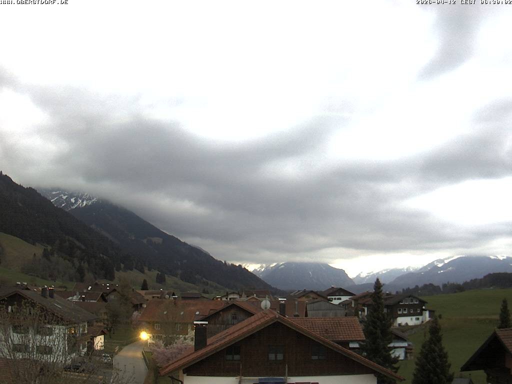 Archiv Foto Webcam Schöllang