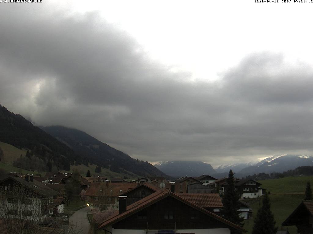 Archiv Foto Webcam Schöllang