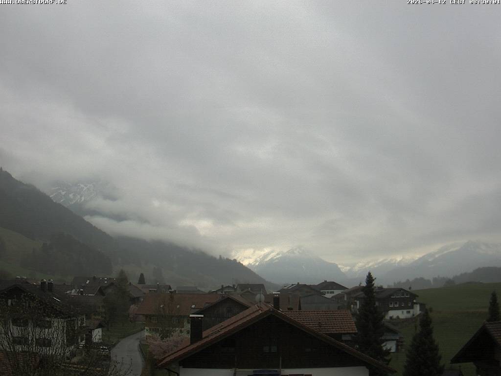 Archiv Foto Webcam Schöllang