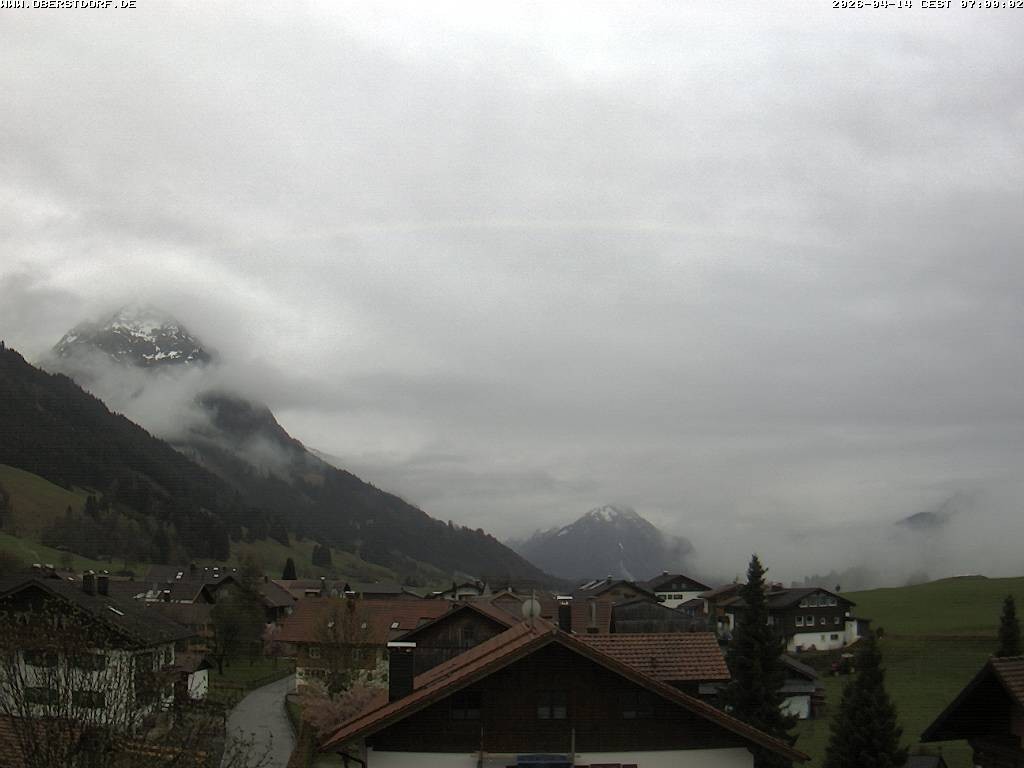 Archiv Foto Webcam Schöllang