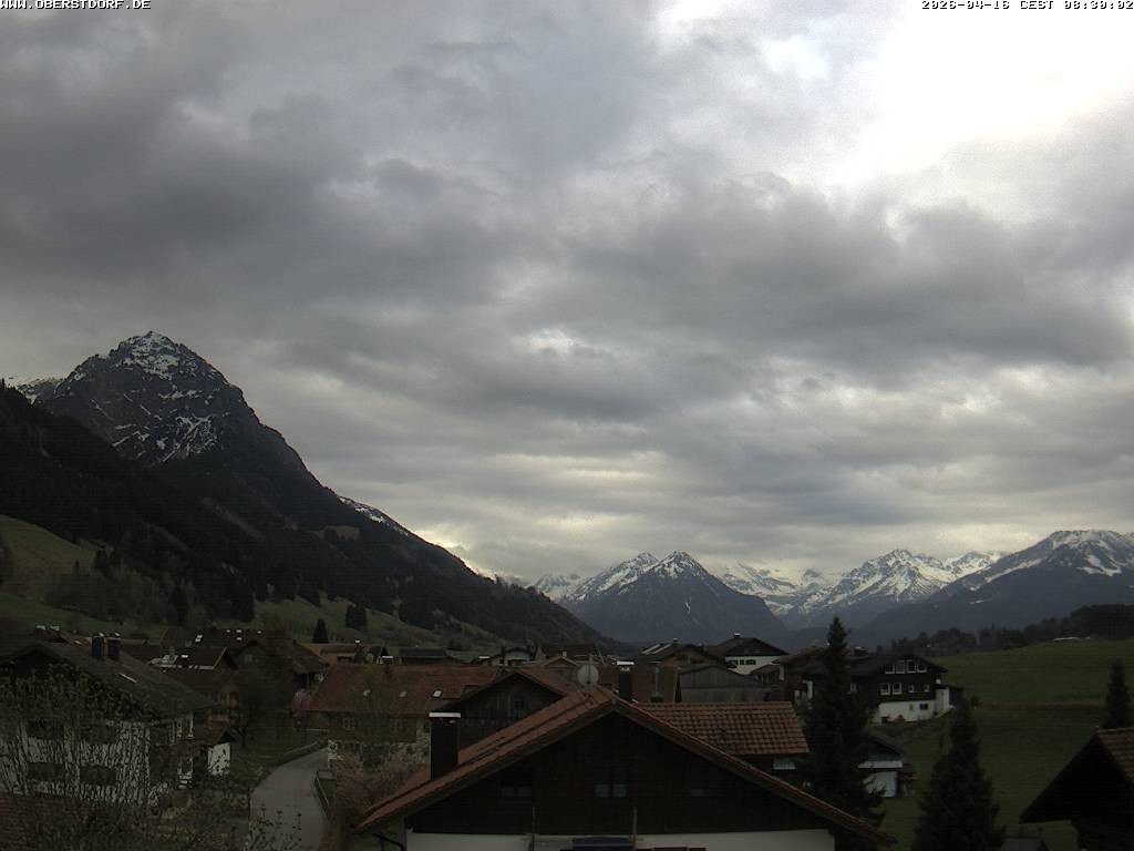 Archived image Webcam Schöllang Rubihorn