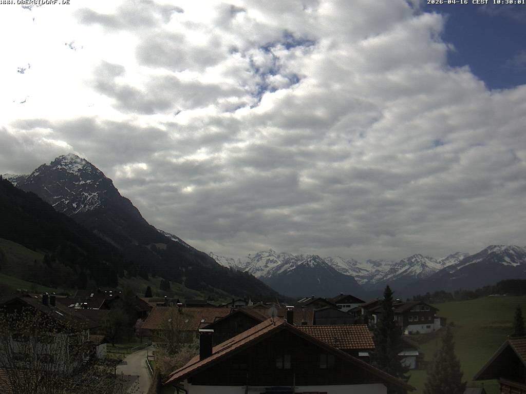 Archiv Foto Webcam Schöllang