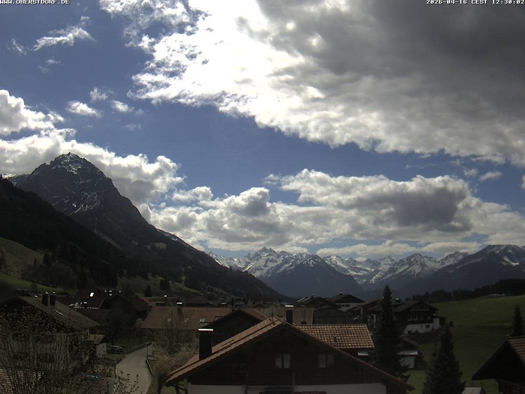 Archiv Foto Webcam Schöllang