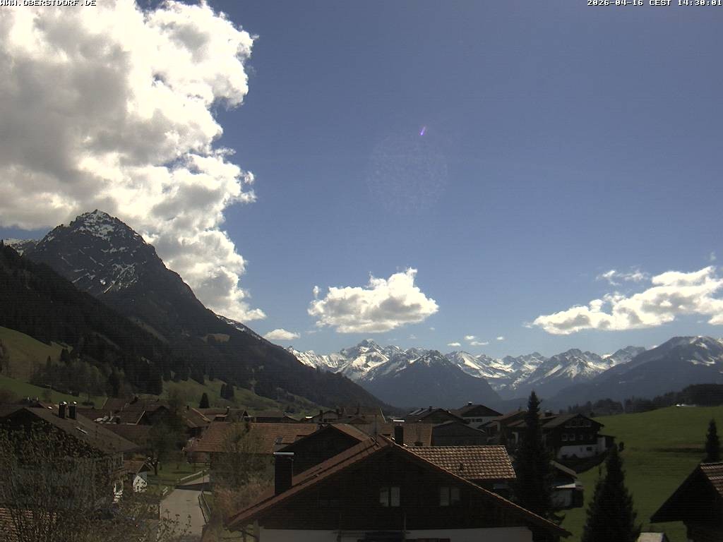 Archiv Foto Webcam Schöllang