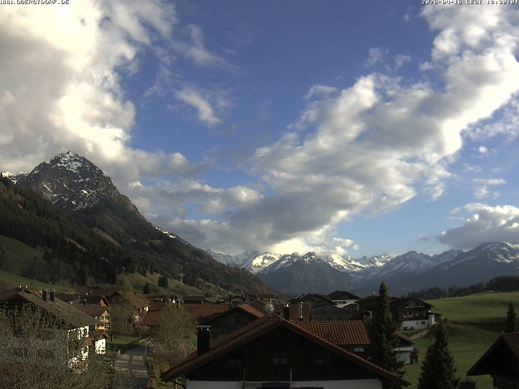 Archiv Foto Webcam Schöllang