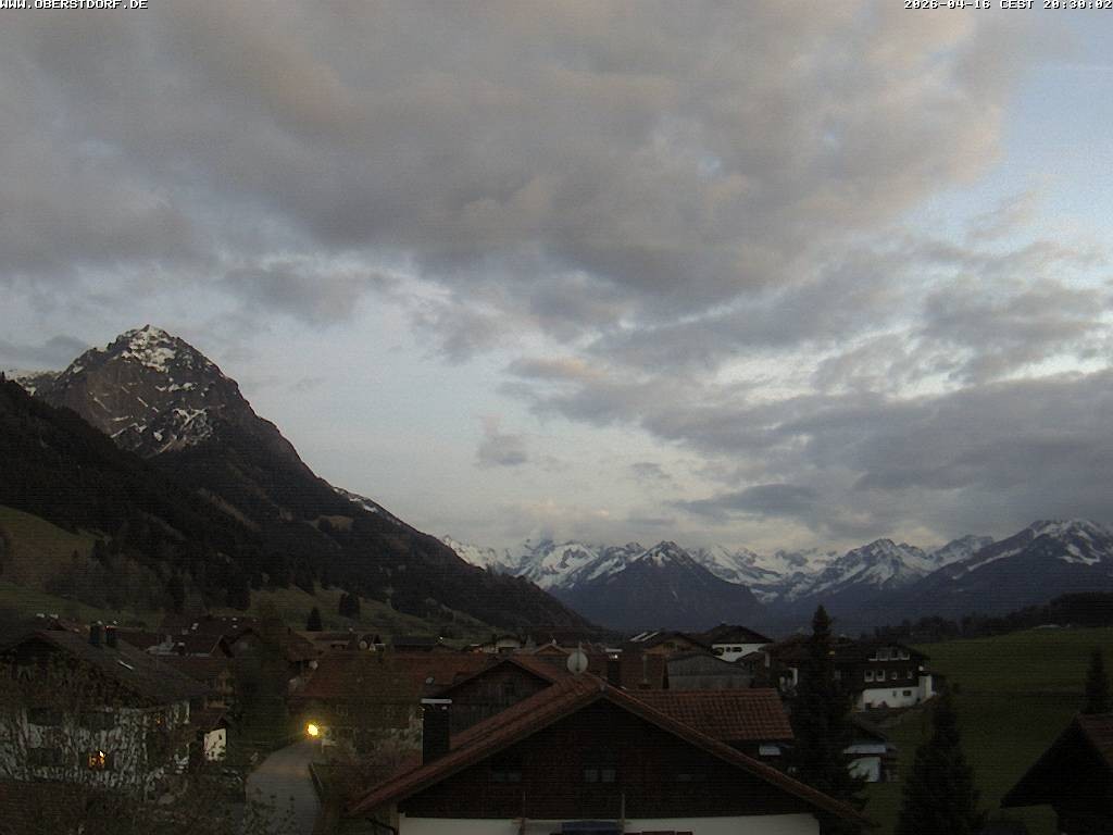 Archiv Foto Webcam Schöllang