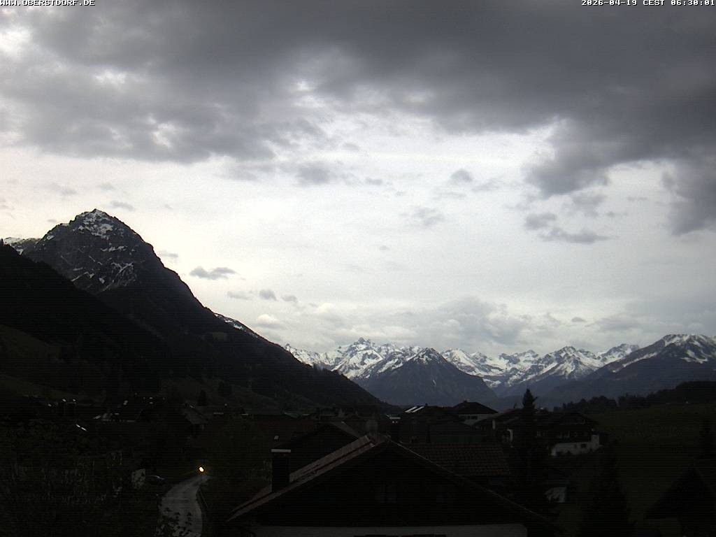 Archiv Foto Webcam Schöllang