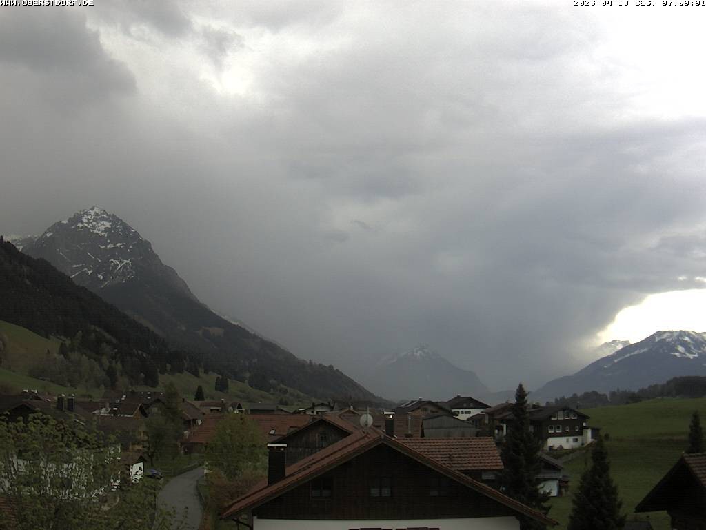 Archived image Webcam Schöllang Rubihorn