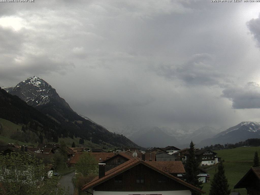 Archived image Webcam Schöllang Rubihorn